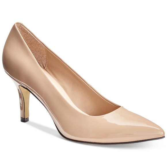 Bella Vita Shoes - Bella Vita Define II Patent Leather Pumps Nude 9M